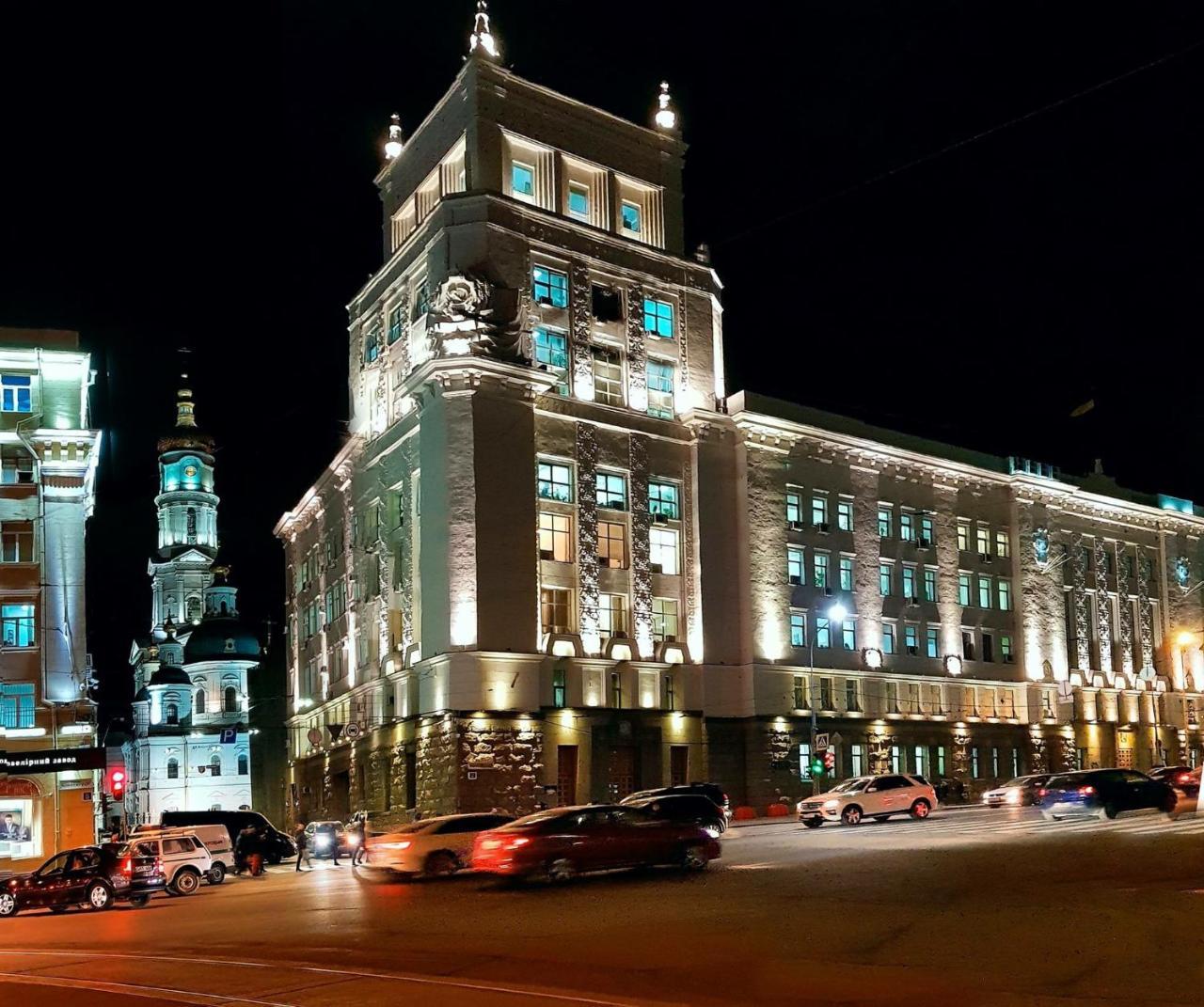 Modern Luxury Studio In The Center Of Kharkiv At Konstitutsii Square Exteriér fotografie